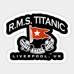 RMS Titanic Crew Sticker